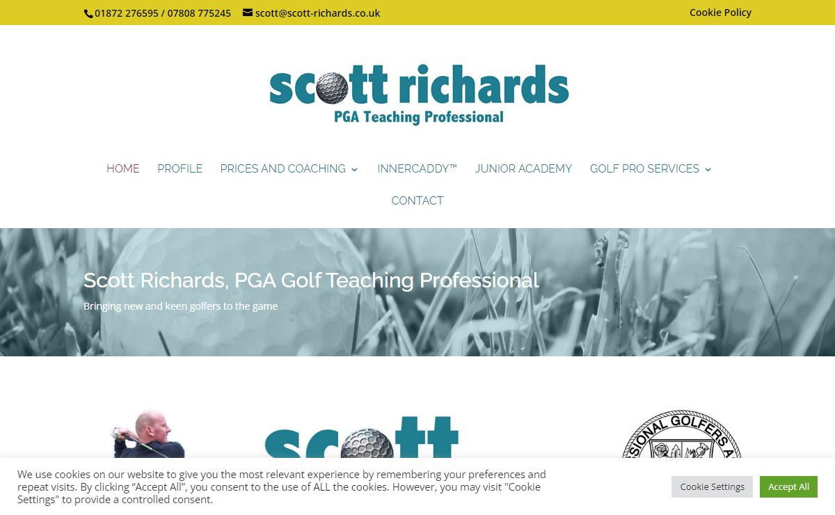 Home - Scott Richards, PGA Teaching Professional