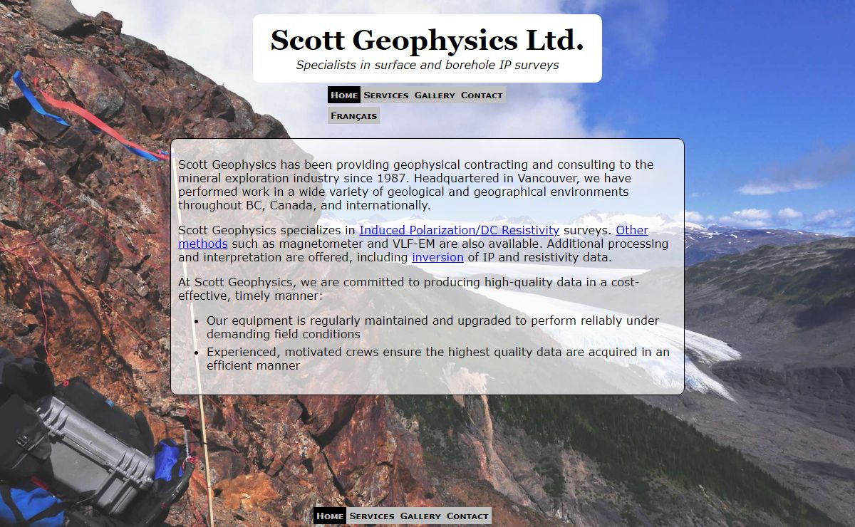 Scott Geophysics Ltd.