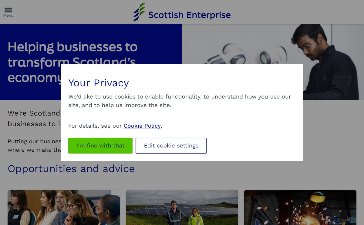 Support and advice for businesses in Scotland | Scottish Enterprise