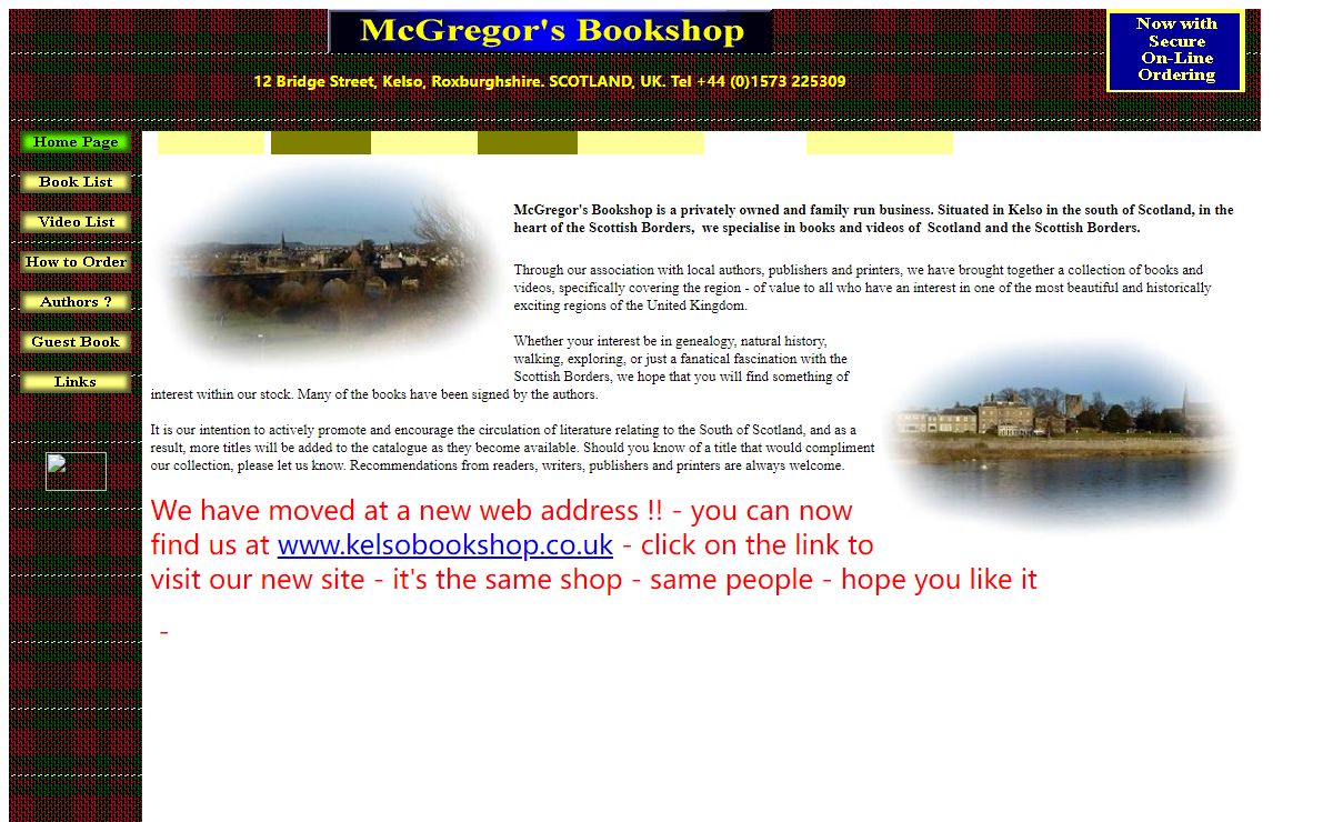 McGregor's Books, Kelso - Books of Scottish Borders Interest