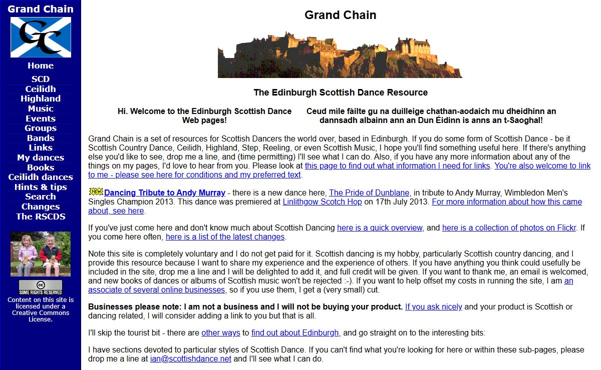 Grand Chain - the Scottish Dance Resource