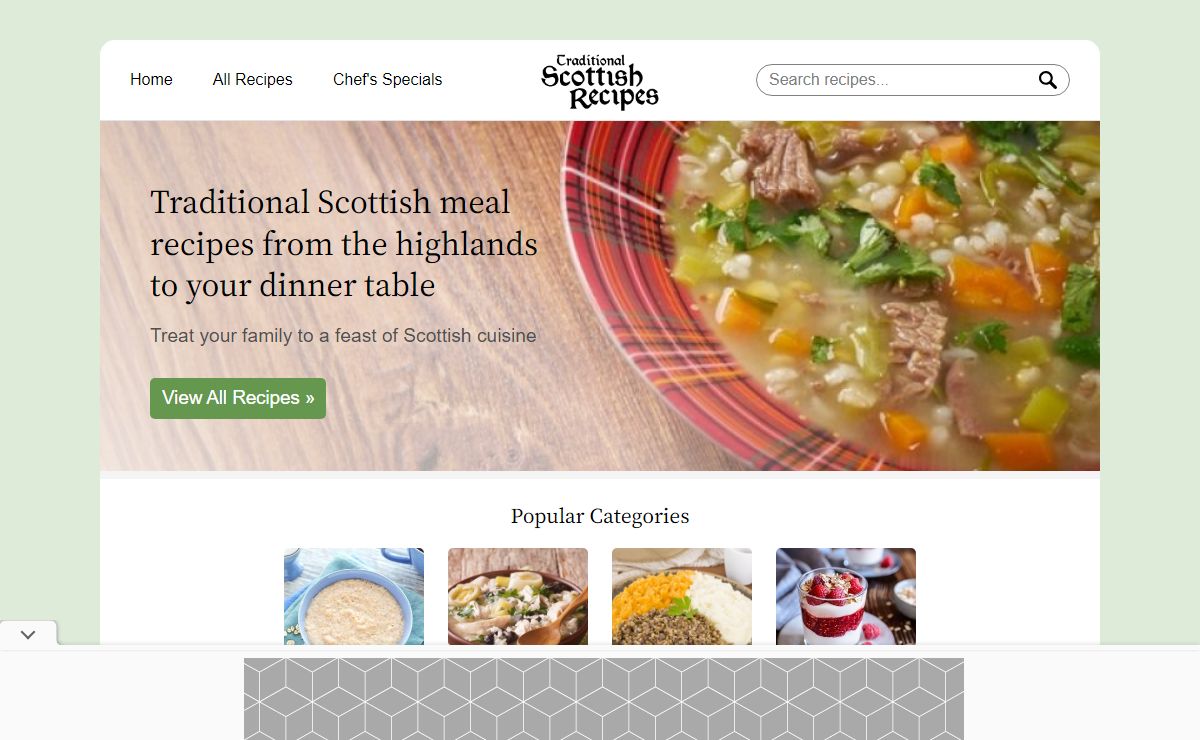 Scottish Recipes | Traditional Scottish Recipes | Meals From Scotland