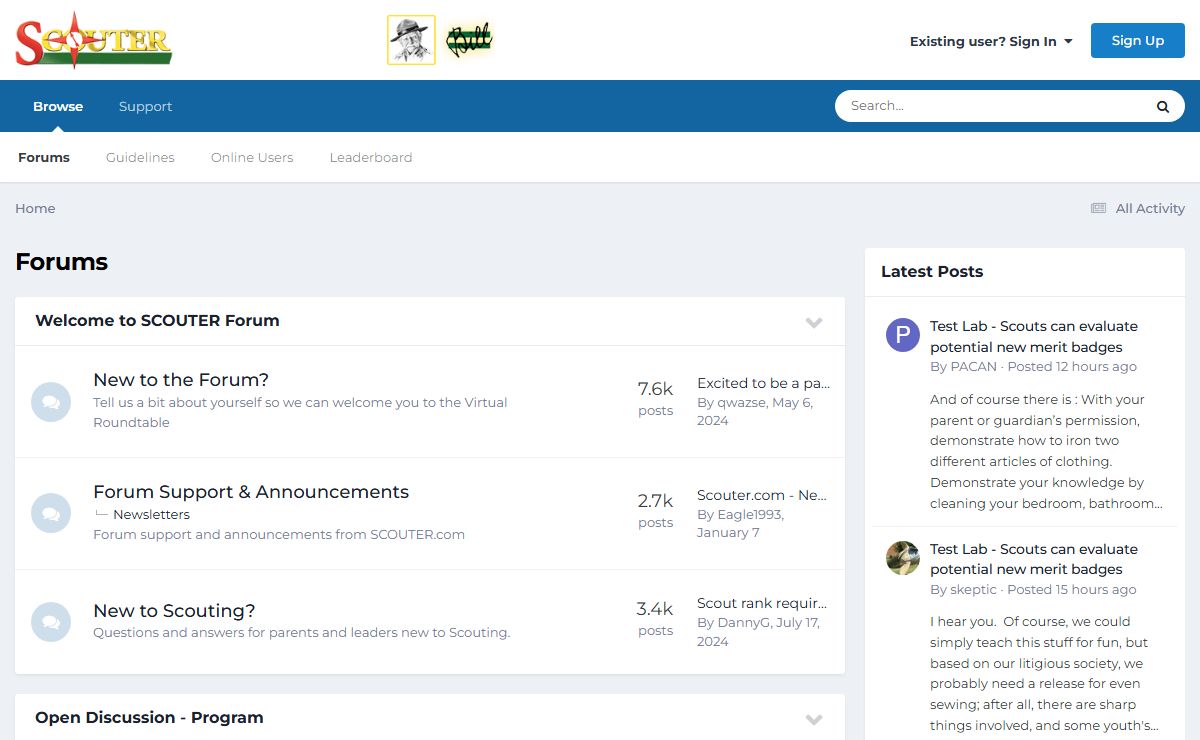 SCOUTER Forum