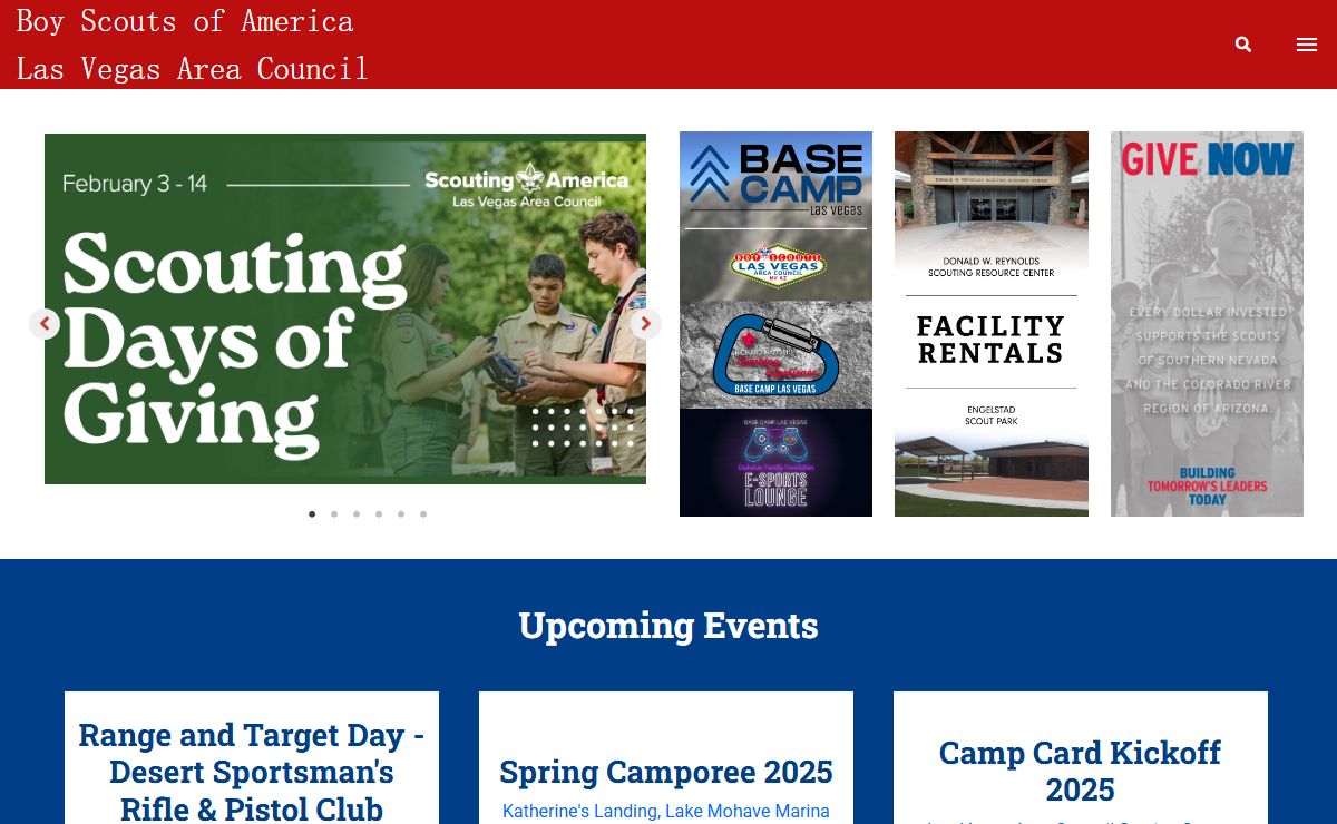 Home - Las Vegas Area Council