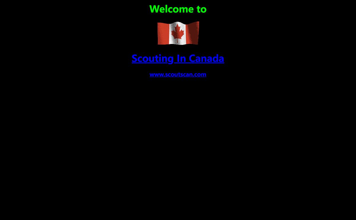 Scouting In Canada