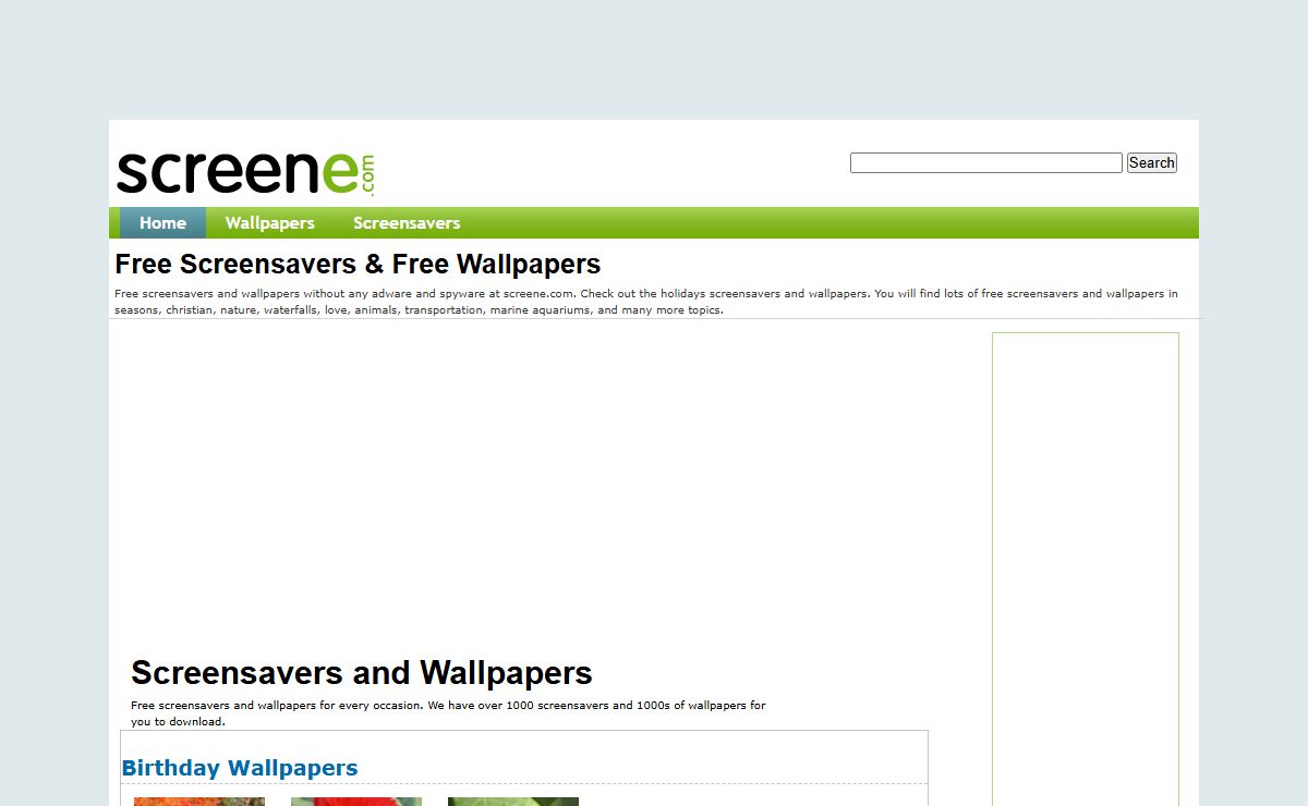 Screene.com : Free Screensavers & Free Wallpapers