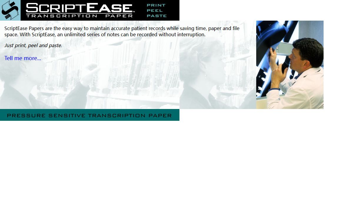 ScriptEase Transcription Paper
