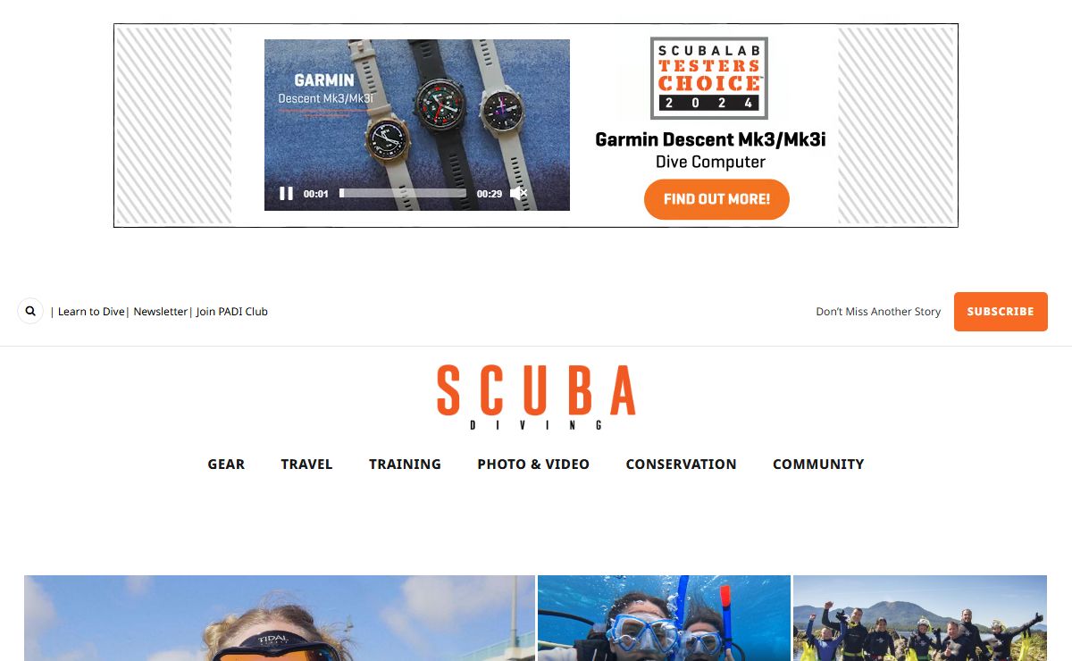 Home Page | Scuba Diving