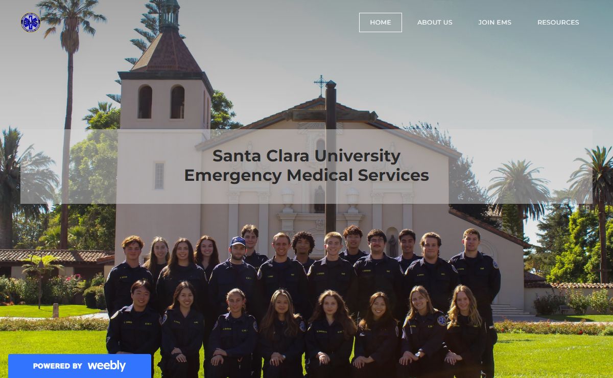 SANTA CLARA UNIVERSITY EMERGENCY MEDICAL SERVICES - Home