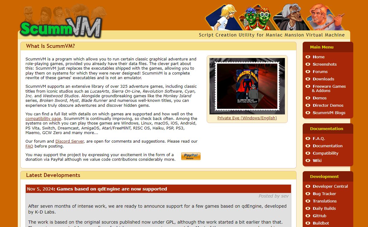 ScummVM :: Home