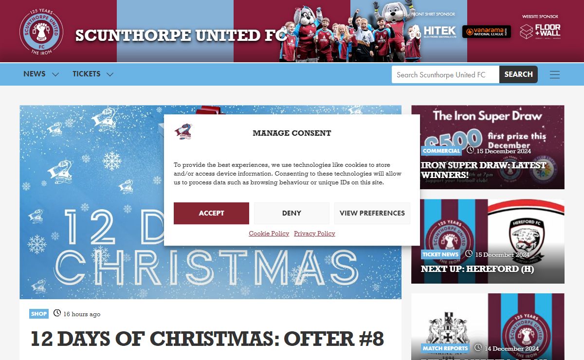 Home | Scunthorpe United FC