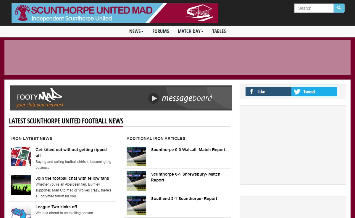 Scunthorpe United News -
