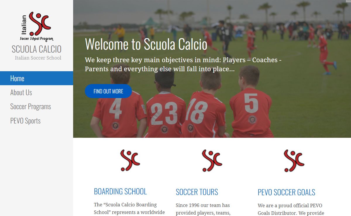 Scuola Calcio – Italian Soccer School