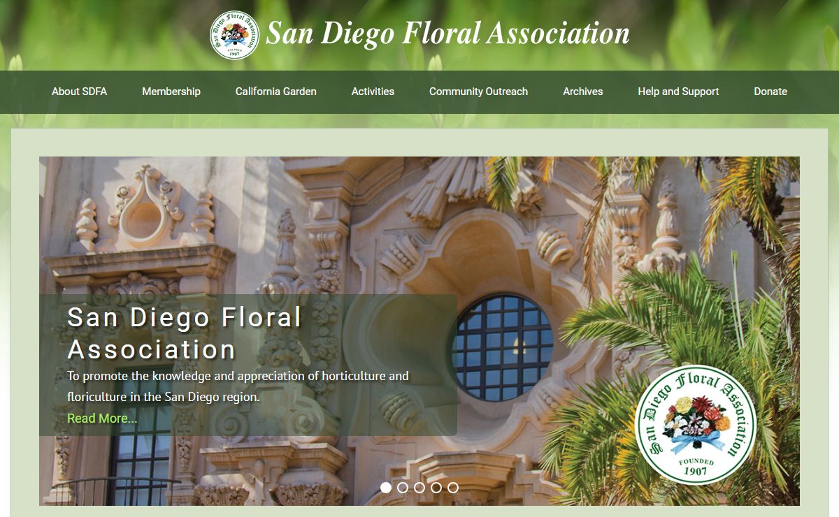 San Diego Floral Association - Home - Mediterranean Climate Gardening