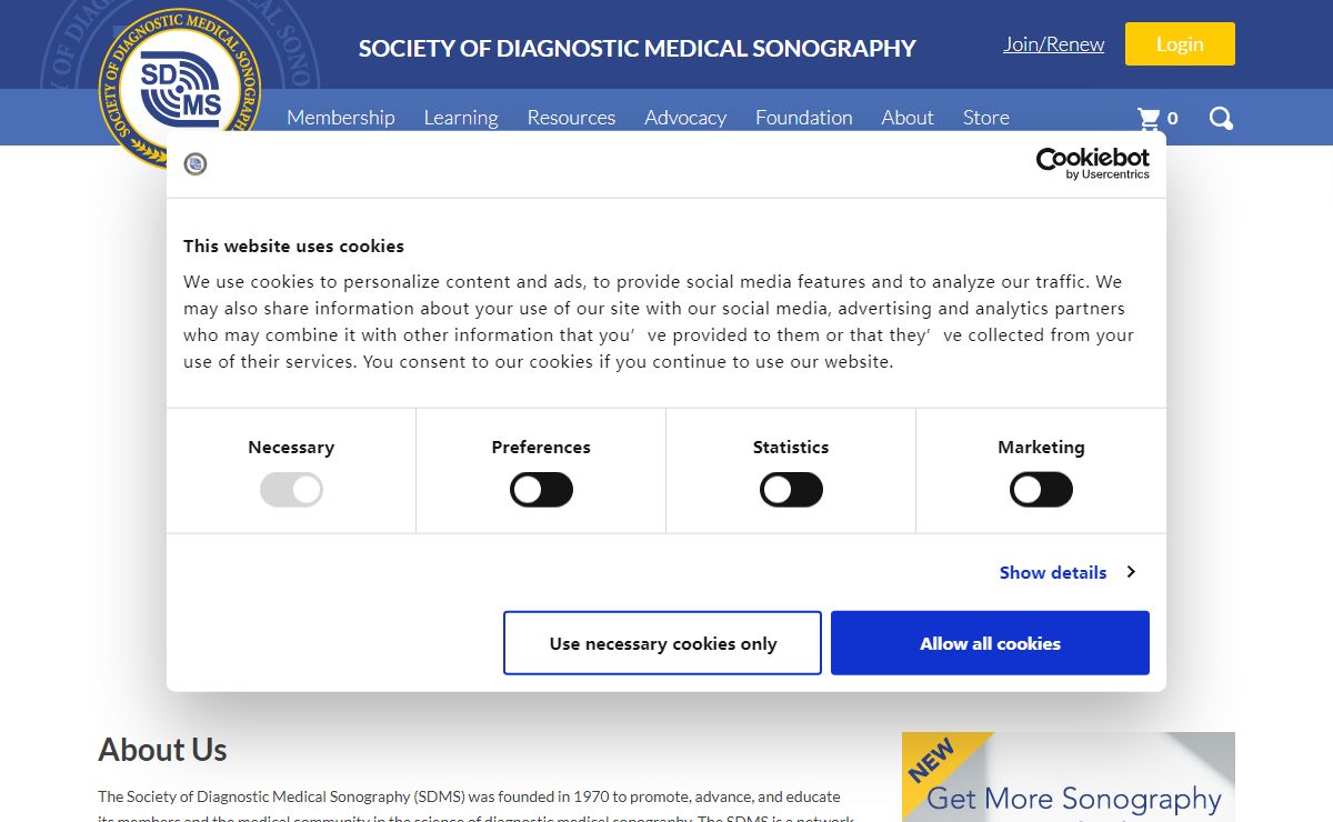 Society of Diagnostic Medical Sonography (SDMS) - Elevating Sonography