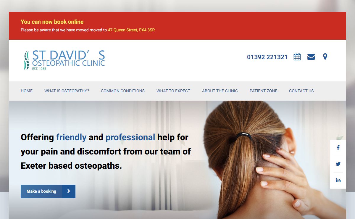 Home - St David's Osteopathic Clinic