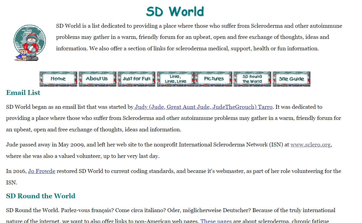 Scleroderma World