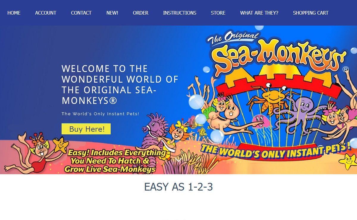 The Original Sea-Monkeys – Home of The Original Sea-Monkeys