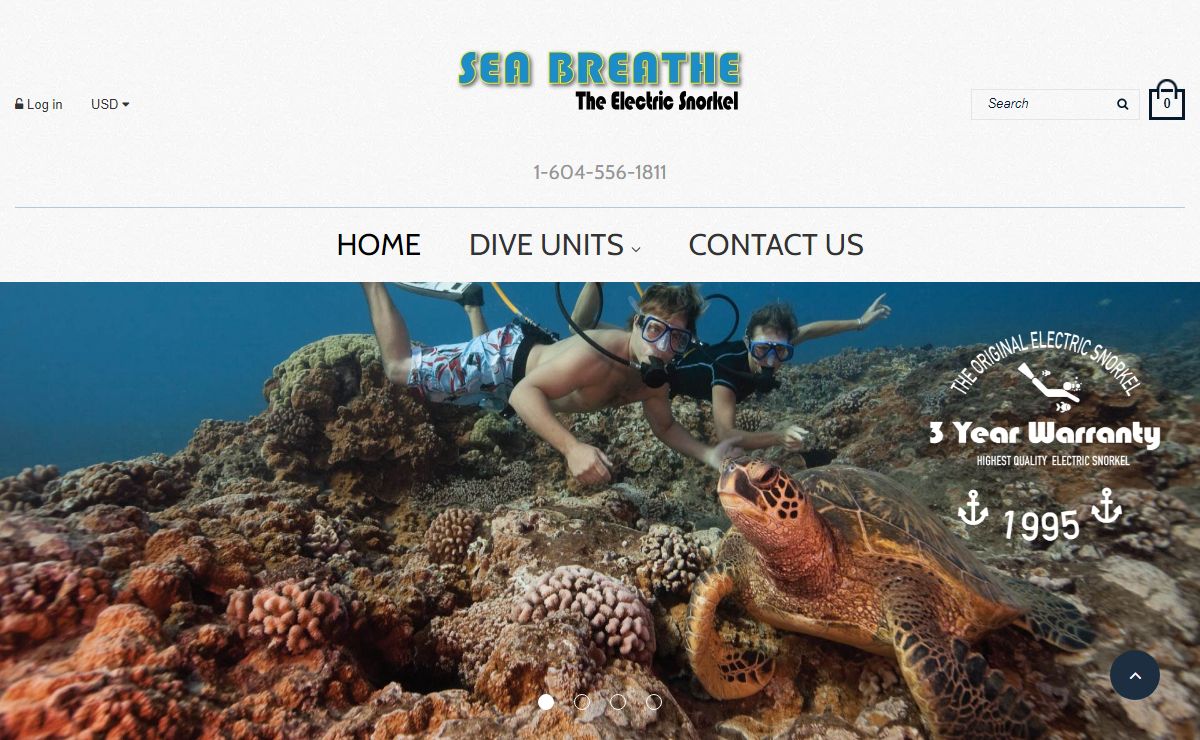 Sea Breathe 12 Volt Diving - Safe and Fun Diving – Sea Breathe Electric Snorkel