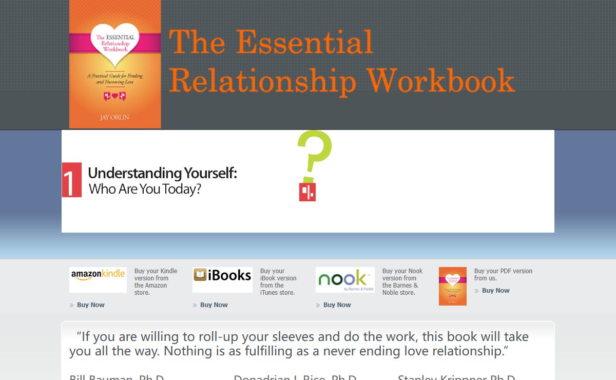 The Essential Relationship Workbook