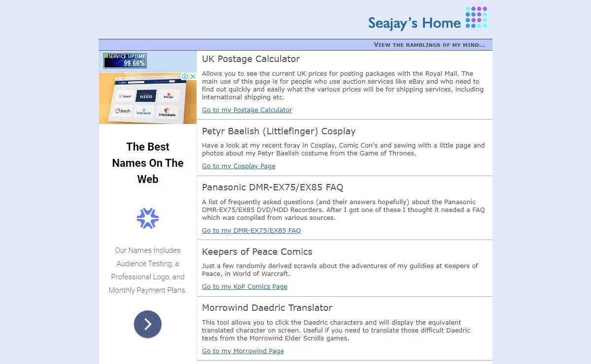 Seajay's Home