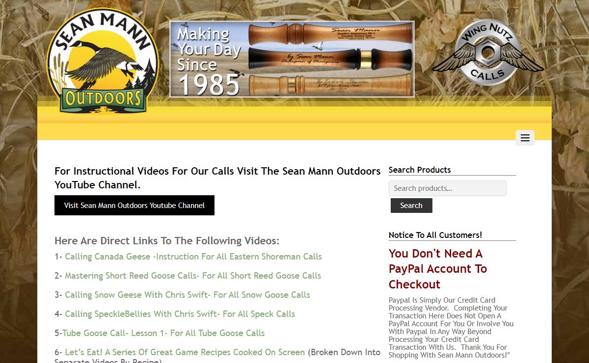 Sean Mann Outdoors