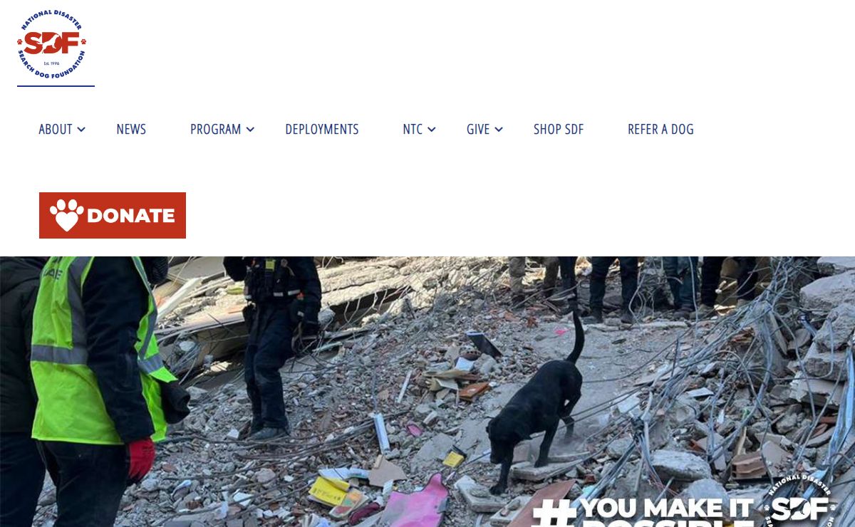 National Disaster Search Dog Foundation