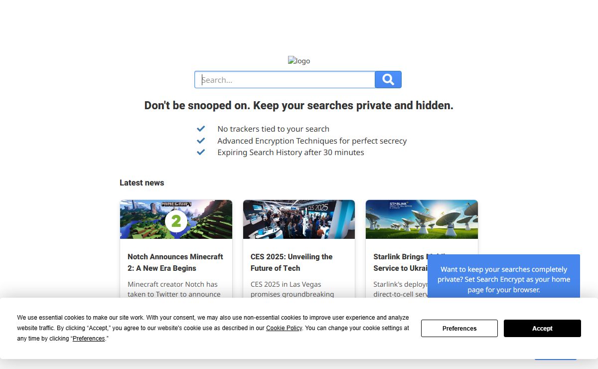 Search Encrypt | Home