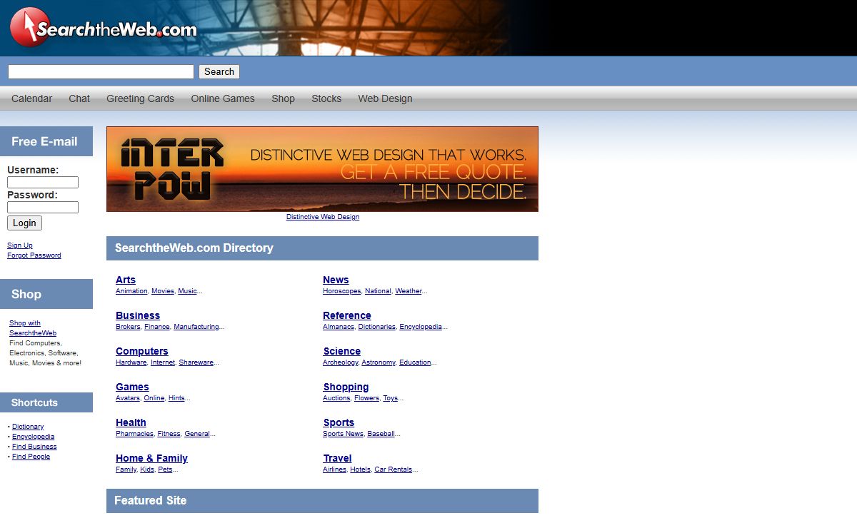 Search the Web with SearchtheWeb.com - Search More of the Web