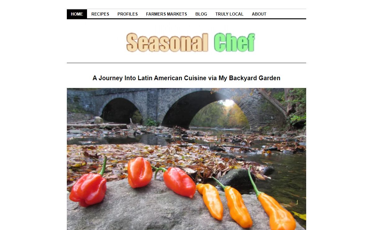 A Journey Into Latin American Cuisine via My Backyard Garden - Seasonal Chef