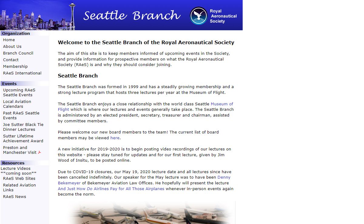 RAeS Seattle Branch