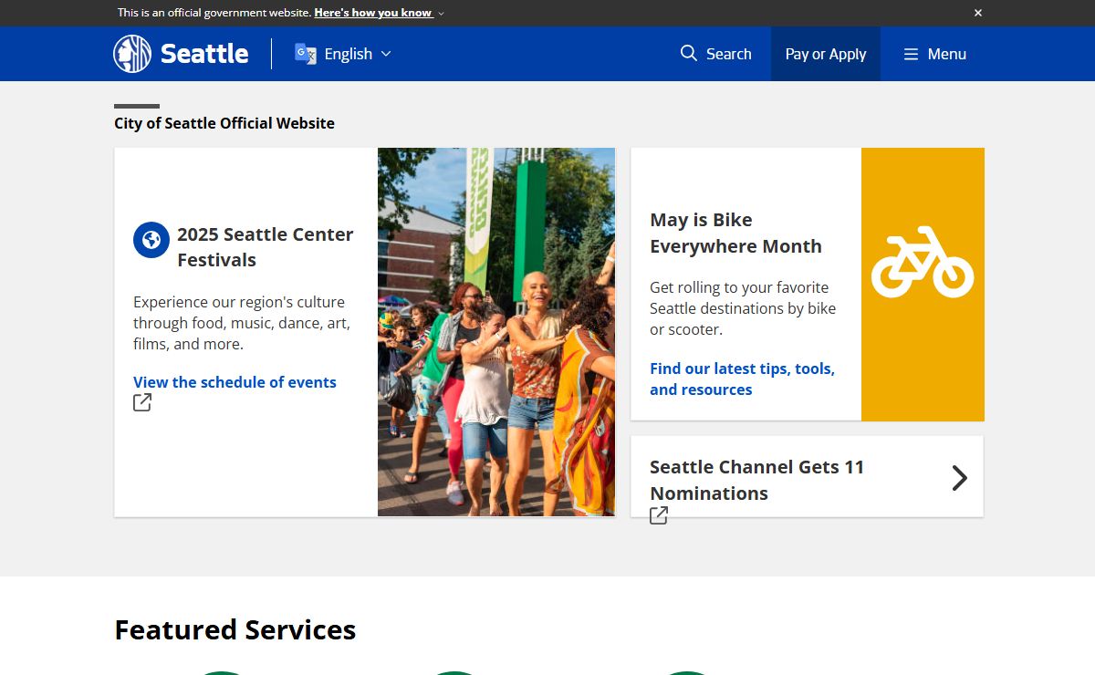 Seattle.gov Home