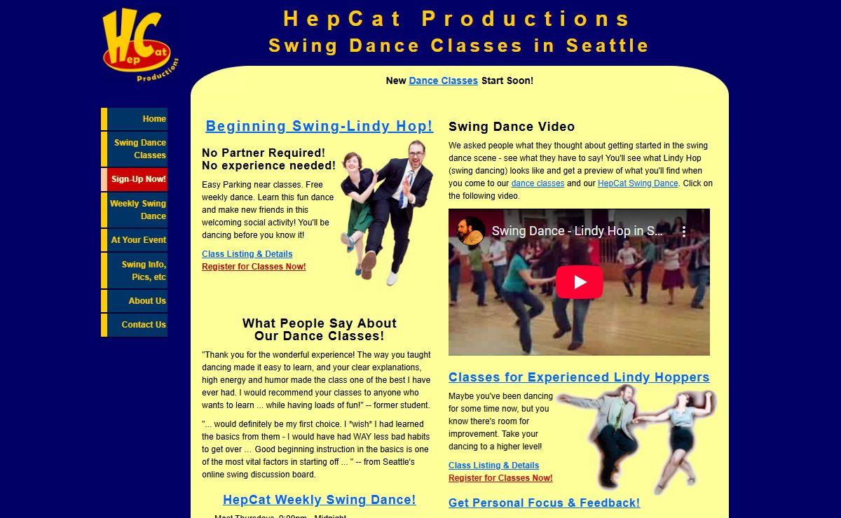 Swing Dance Classes Seattle