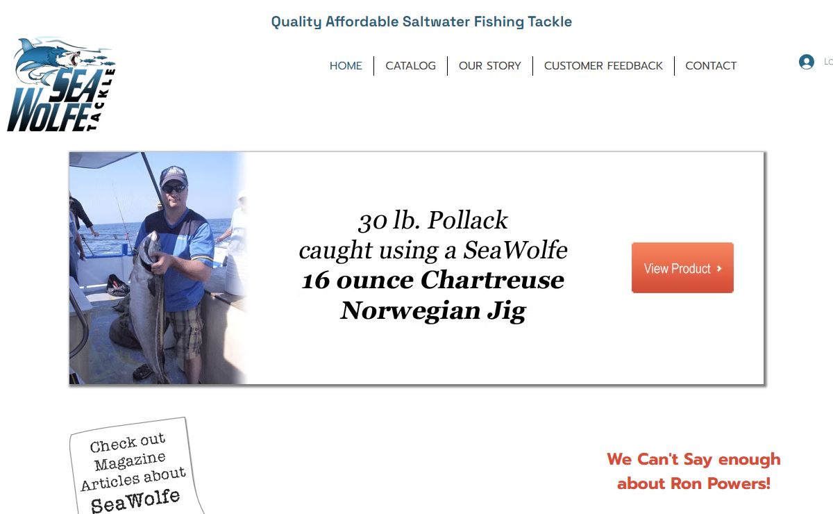 Deep Sea Fishing Tackle | SeaWolfe Tackle