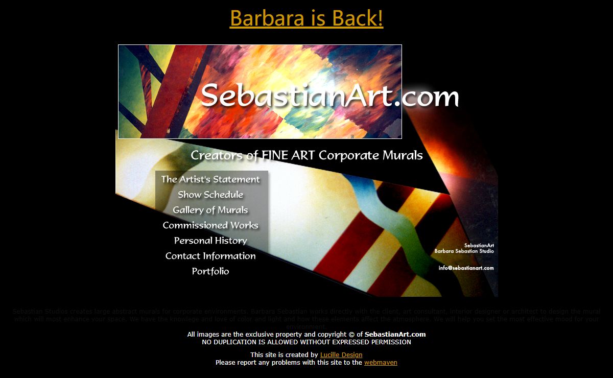 Barbara Sebastian - SebastianArt.com