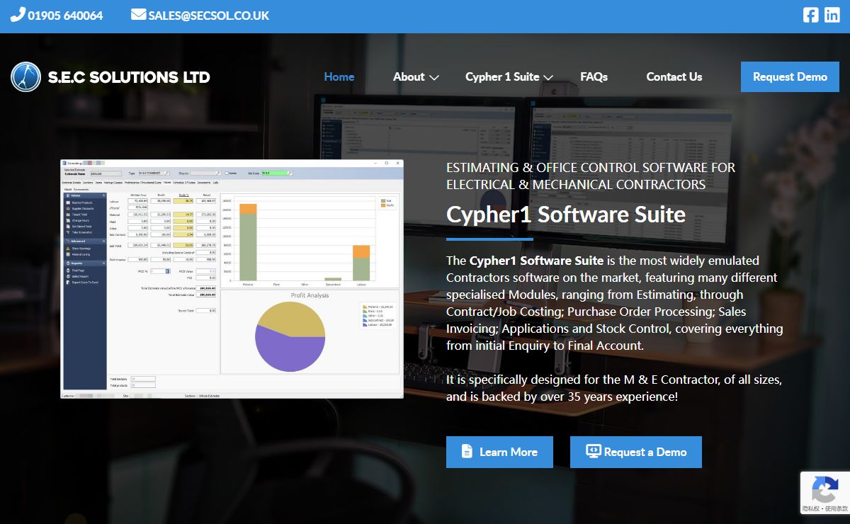 Electrical Estimating Software for Contractors - SEC Solution