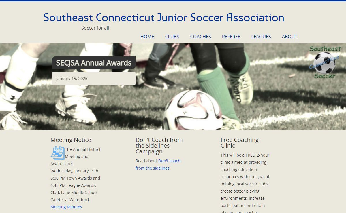 Southeast Connecticut Junior Soccer Association
