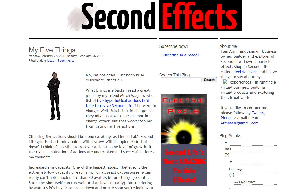 Second Effects
