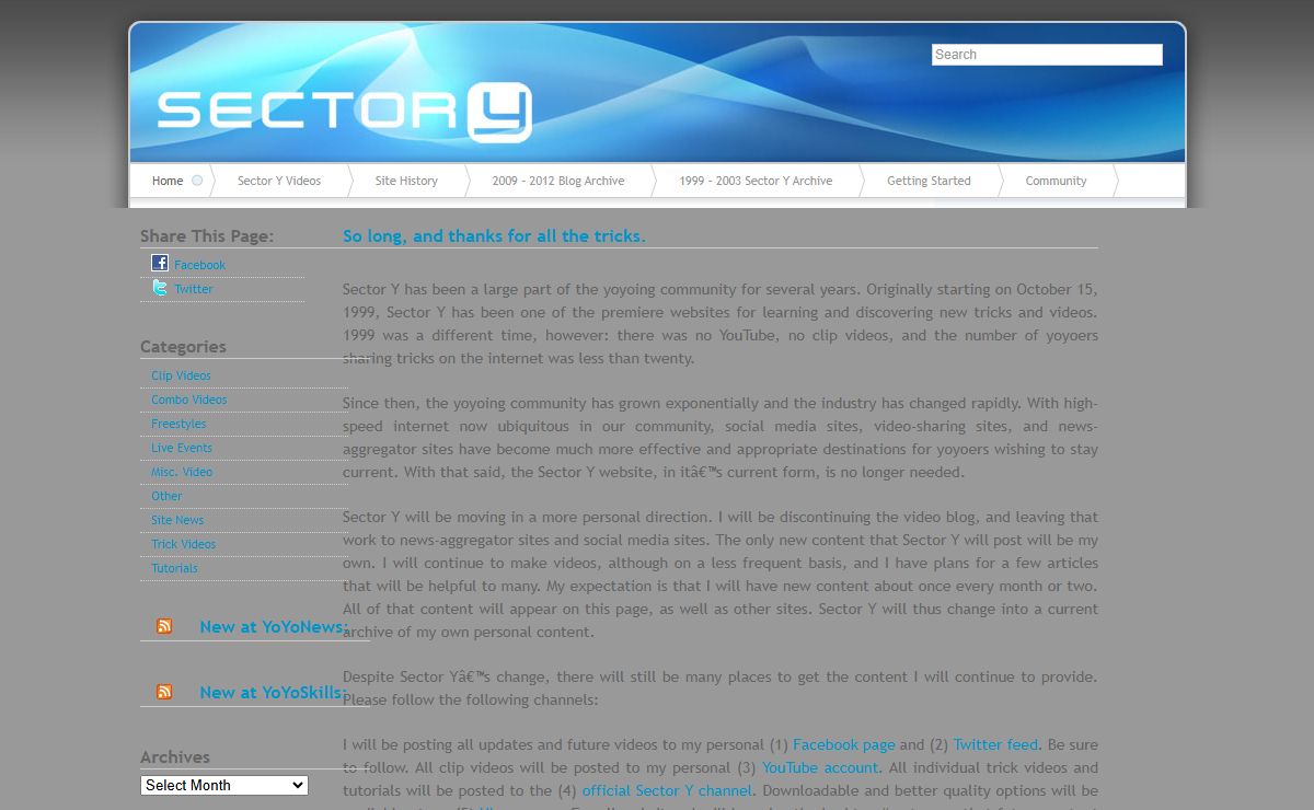 Sector Y v2.0