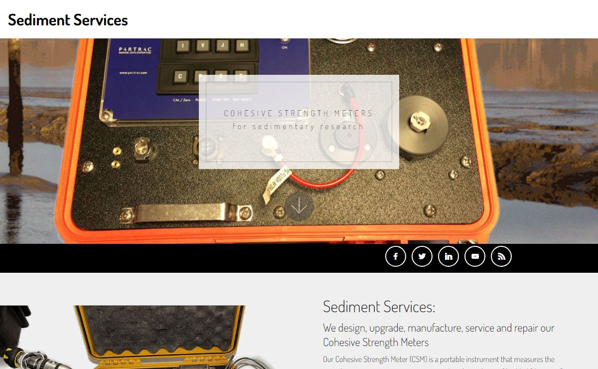 Sediment Services - Cohesive Strength Meters for Sediment Researchers