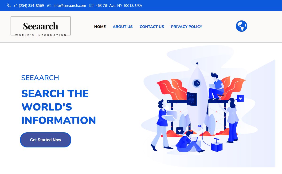 Seeaarch – Search the world's information