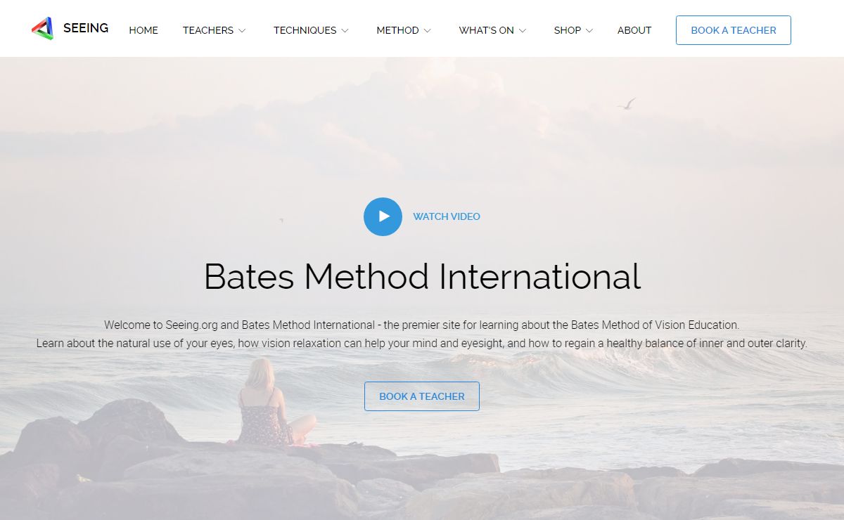 Bates Method International - The Bates Method of Vision Education