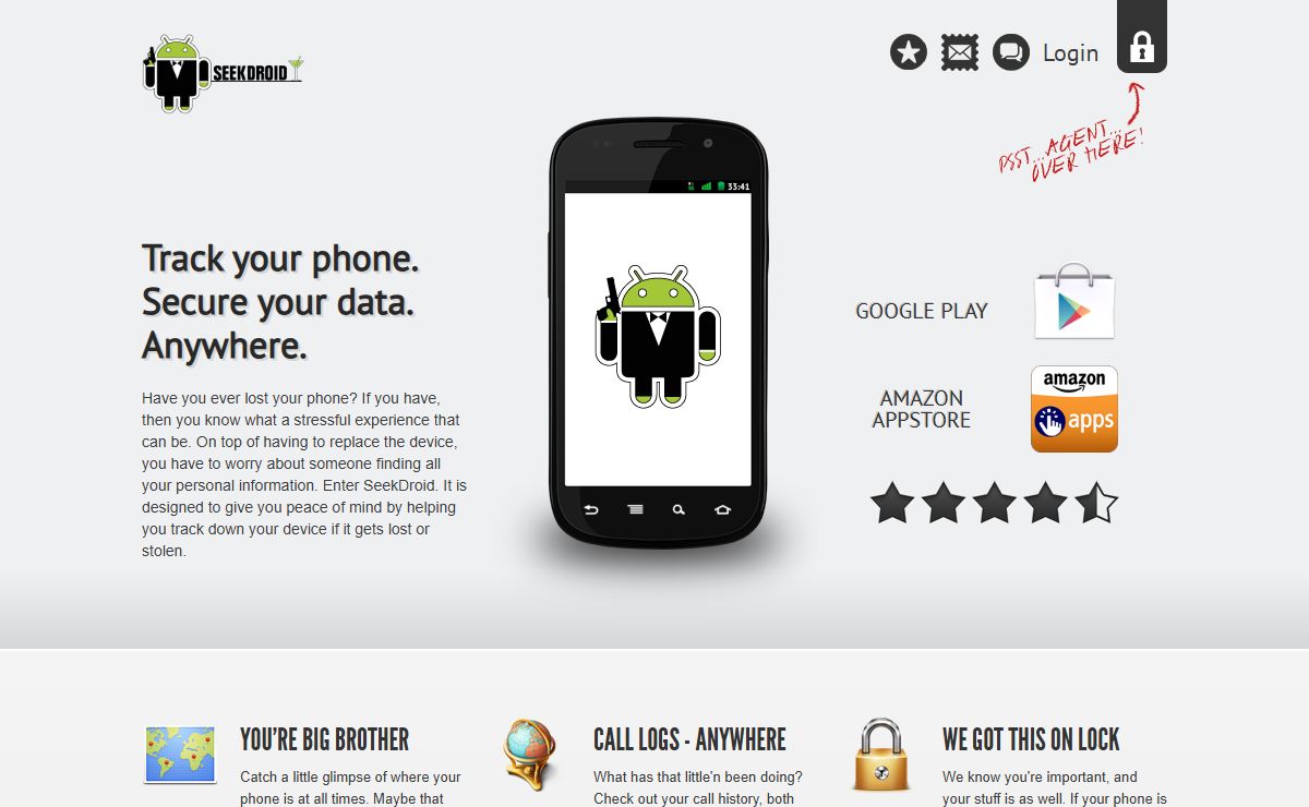 SeekDroid - Track your phone. Secure your data. Anywhere.