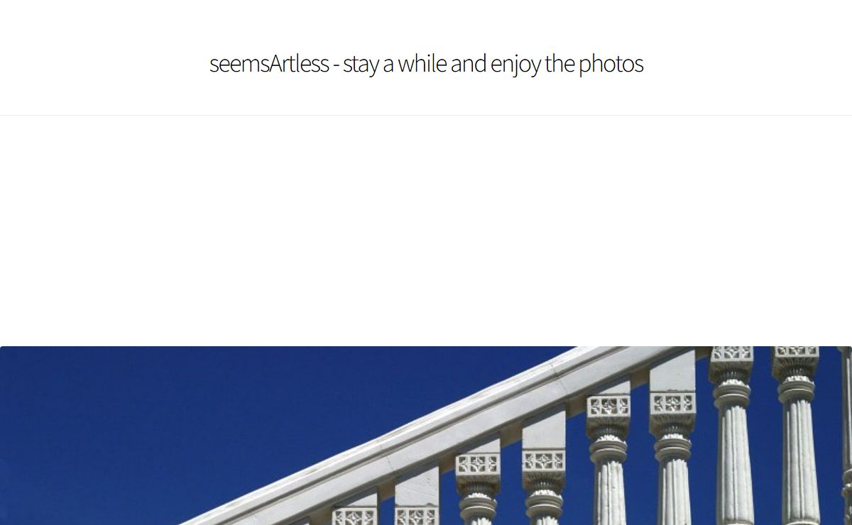 seemsArtless :: Mandir stairs