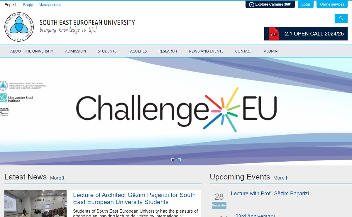 South East European University