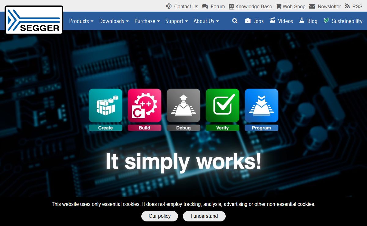 Software Development Tools by SEGGER – The Embedded Experts