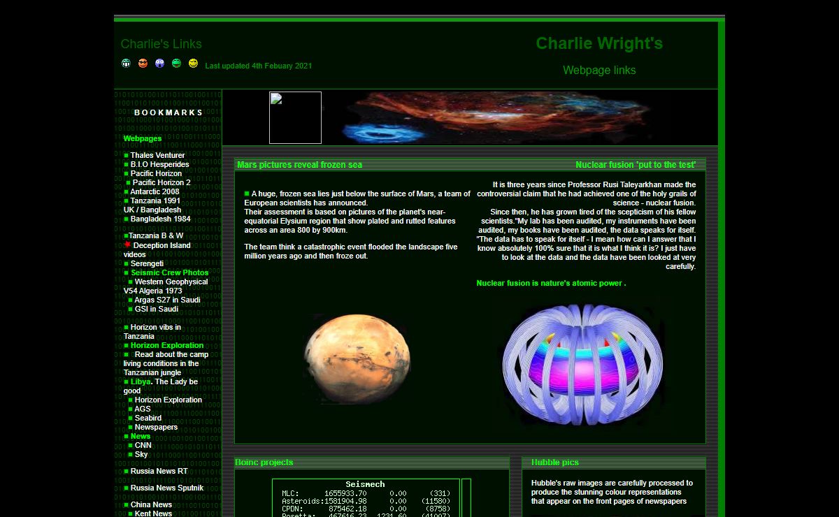 Charlie's Links Page