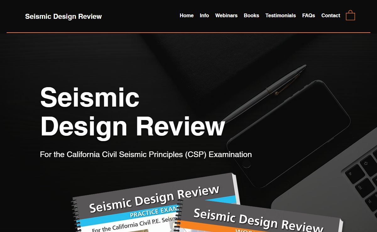 CA Seismic Design Review | SDR Books, Workbooks & Exams