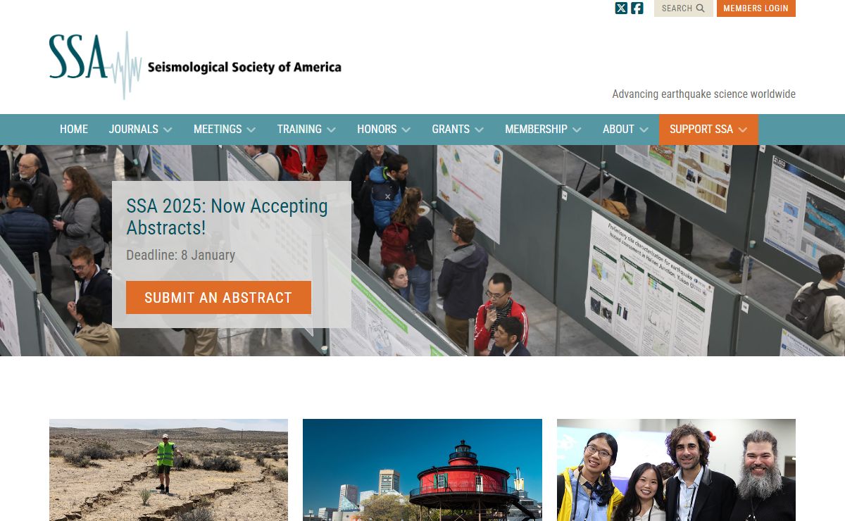 Seismological Society of America | Advancing earthquake science worldwide