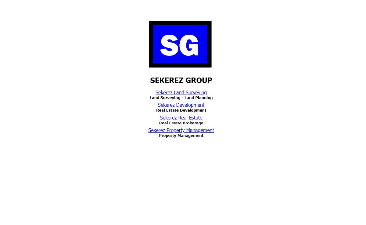 Sekerez Group | Land Surveying & Real Estate Services